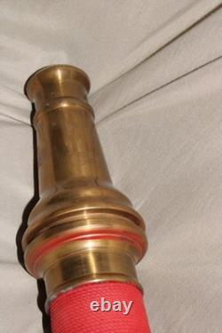W. D. Allen Mfg. Co. Brass Firehose Nozzle -6/17/59 Underwriters Beauty