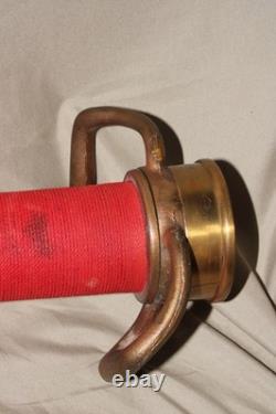 W. D. Allen Mfg. Co. Brass Firehose Nozzle -6/17/59 Underwriters Beauty