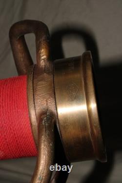 W. D. Allen Mfg. Co. Brass Firehose Nozzle -6/17/59 Underwriters Beauty