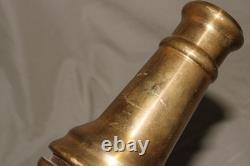 W. D. Allen Mfg. Co. Brass Firehose Nozzle -6/17/59 Underwriters Beauty