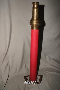 W. D. Allen Mfg. Co. Brass Firehose Nozzle -6/17/59 Underwriters Beauty