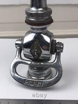W. S Darley & co. Chicago fire nozzle Antique