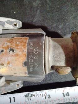 Western Fire Fighting Nozzle. With Fog Attachment? Comes With 2 Nozzles