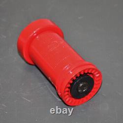 Wilson & Cousins Fire Hose Swing Pin Rack IE141, 1.5 x 75ft, Red Lexan Nozzle