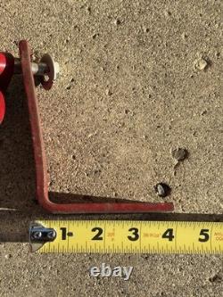 Wirt & Knox Fire Hose Reel with Nozzle Industrial Wall Mount 24 Vintage