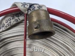 Wirt & Knox Style Wall Mounted Fire Hose & Reel retro hanger firefighter
