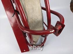 Wirt & Knox Style Wall Mounted Fire Hose & Reel retro hanger firefighter