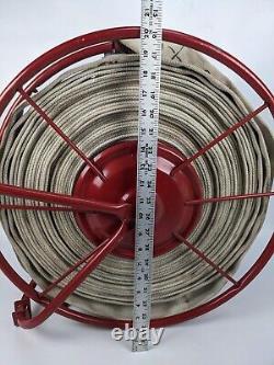 Wirt & Knox Style Wall Mounted Fire Hose & Reel retro hanger firefighter