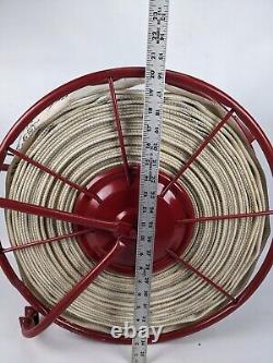 Wirt & Knox Style Wall Mounted Fire Hose & Reel retro hanger firefighting