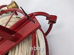 Wirt & Knox Style Wall Mounted Fire Hose & Reel retro hanger firefighting