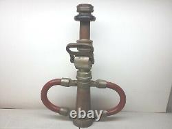 Wooster Brass Company Fire Hose Nozzle 19.5 Inches Vintage CBFD First Responders