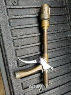 Wooster Brass Quad Way Fire Fighter Gun Nozzle