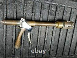 Wooster Brass Quad Way Fire Fighter Gun Nozzle