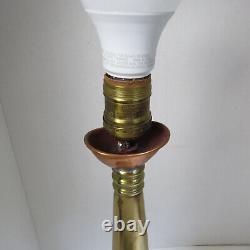 Working Vintage Fireman Firehose Nozzle Lamp New Glasgow Dept 17