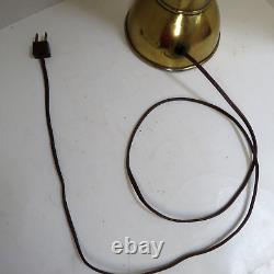 Working Vintage Fireman Firehose Nozzle Lamp New Glasgow Dept 17