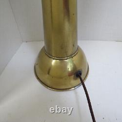 Working Vintage Fireman Firehose Nozzle Lamp New Glasgow Dept 17