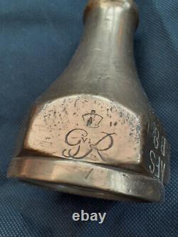 Wwii Vintage, Brass & Copper Fire Fighting Hose Nozzle, Stamped Afs 1939