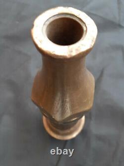 Wwii Vintage, Brass & Copper Fire Fighting Hose Nozzle, Stamped Afs 1939