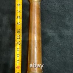 Zenith 2 1/2 in Brass Fire Hose Nozzle Firefighting & Rescue