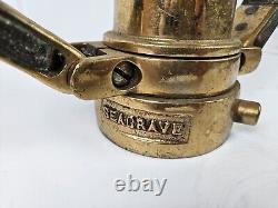 1931 Seagrave Akron Grande Laiton Boston Fire Fighter N° 7 Tuyau de Camion de Pompiers Buse
