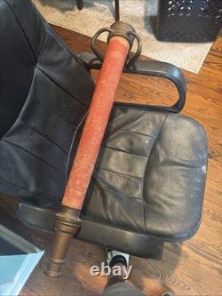 1- Buse de tuyau d'incendie en laiton antique vintage 30 WD Allen Co Chicago USA