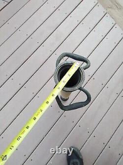 25 3/4 Ancienne Buse d'incendie en laiton Standpipe POWHATANH RANSON W Va 2 1/2