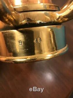 25 Cuivre Antique Et Laiton Akron Brass Mfg Co. Fire Hose Buse