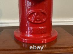 2 Hydrants de pompier en fonte lourde American Darling B84B 3,8 lbs chacun 7,5 HExc