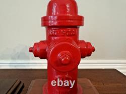 2 Hydrants de pompier en fonte lourde American Darling B84B 3,8 lbs chacun 7,5 HExc