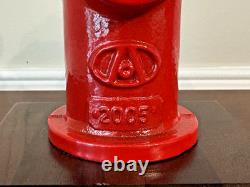2 Hydrants de pompier en fonte lourde American Darling B84B 3,8 lbs chacun 7,5 HExc