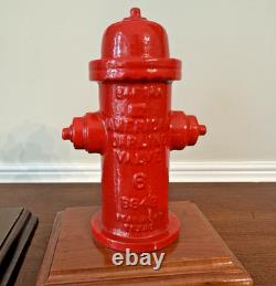 2 Hydrants de pompier en fonte lourde American Darling B84B 3,8 lbs chacun 7,5 HExc