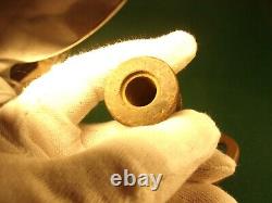 #2 sur 2, EMBOUT DE TUYAU D'INCENDIE COLT 9.5 EN LAITON ANTIQUE, POIGNÉE EN CROUPE