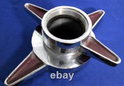 ADAPTATEUR FEMELLE À FEMELLE EN LAITON MASSIF VINTAGE POUR CAMION DE POMPIERS DE 14 POUCES DE LONG ET PESANT 11 LB