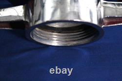 ADAPTATEUR FEMELLE À FEMELLE EN LAITON MASSIF VINTAGE POUR CAMION DE POMPIERS DE 14 POUCES DE LONG ET PESANT 11 LB