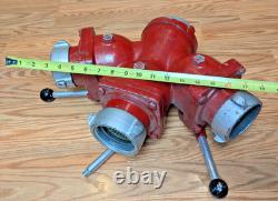 Adaptateur en Y à 3 voies pour tuyau d’incendie Akron Brass Tork Loc 2582, répartiteur de borne d’incendie FDNY