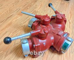 Adaptateur en Y à 3 voies pour tuyau d’incendie Akron Brass Tork Loc 2582, répartiteur de borne d’incendie FDNY