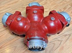 Adaptateur en Y à 3 voies pour tuyau d’incendie Akron Brass Tork Loc 2582, répartiteur de borne d’incendie FDNY