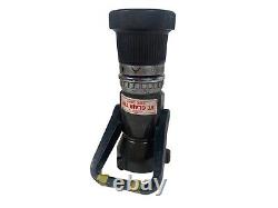 Akron Brass Turbo Jet 1969 Buse d'incendie pour tuyau de pompier 250-120 GPM avec poignée 3387791