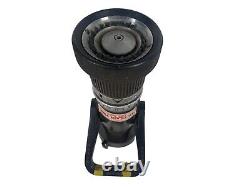 Akron Brass Turbo Jet 1969 Buse d'incendie pour tuyau de pompier 250-120 GPM avec poignée 3387791