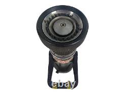 Akron Brass Turbo Jet 1969 Buse d'incendie pour tuyau de pompier 250-120 GPM avec poignée 3387791