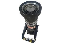 Akron Brass Turbo Jet 1969 Buse d'incendie pour tuyau de pompier 250-120 GPM avec poignée 3387791