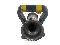 Akron Brass Turbo Jet 1969 Buse d'incendie pour tuyau de pompier 250-120 GPM avec poignée 3387791