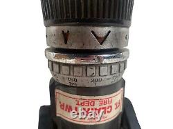 Akron Brass Turbo Jet 1969 Buse d'incendie pour tuyau de pompier 250-120 GPM avec poignée 3387791