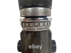 Akron Brass Turbo Jet 1969 Buse d'incendie pour tuyau de pompier 250-120 GPM avec poignée 3387791