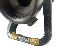 Akron Brass Turbo Jet 1969 Buse d'incendie pour tuyau de pompier 250-120 GPM avec poignée 3387791