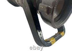 Akron Brass Turbo Jet 1969 Buse d'incendie pour tuyau de pompier 250-120 GPM avec poignée 3387791
