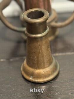 Ancien Buse de Feu en Laiton et Cuivre 30 Long W. D. Allen Chicago 1952 RARE Antiques