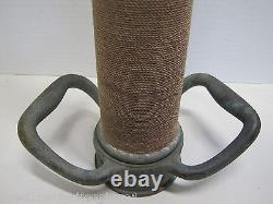 Ancien POMPE À INCENDIE en Laiton Support POWHATAN B&I Works RANSON W Va 6-61 30 1961