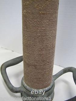 Ancien POMPE À INCENDIE en Laiton Support POWHATAN B&I Works RANSON W Va 6-61 30 1961