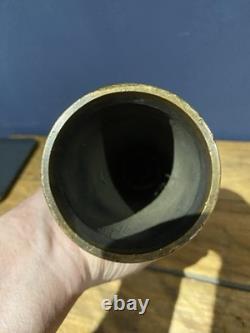 Ancien gicleur de tuyau d'incendie en laiton massif